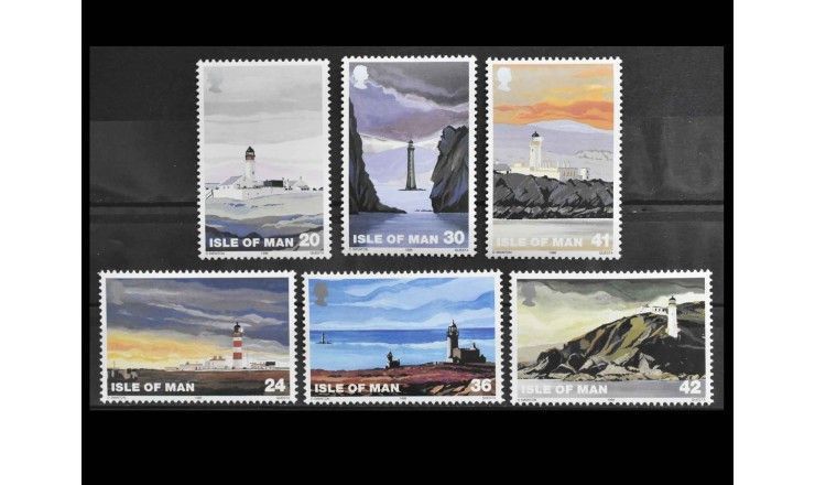 Остров Мэн 1996 г. "Маяки"