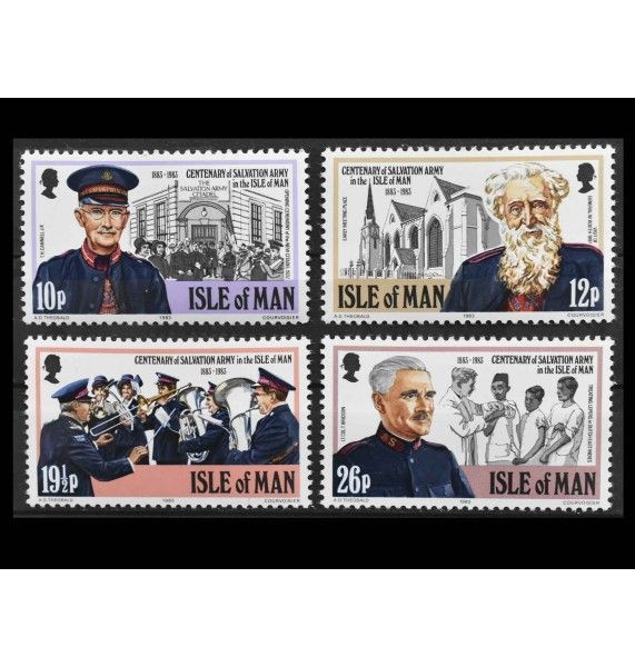 Остров Мэн 1983 г. "Столетие Армии спасения на острове Мэн"