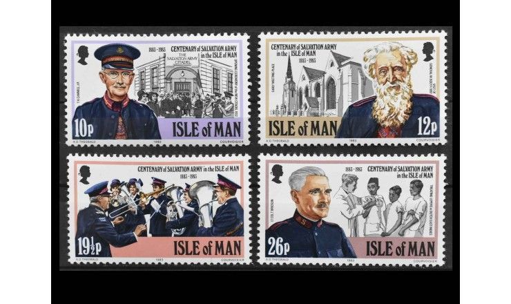 Остров Мэн 1983 г. "Столетие Армии спасения на острове Мэн"