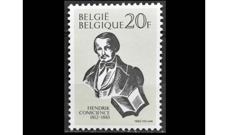Бельгия 1983 г. "Хендрик Консьянс" 