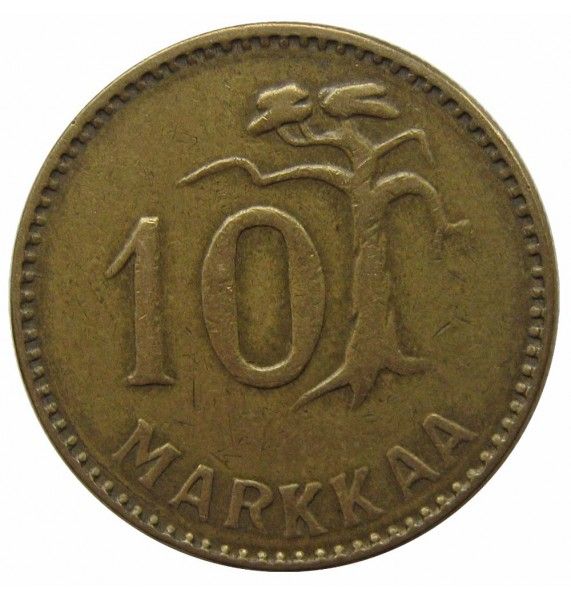 Финляндия 10 марок 1954 г.