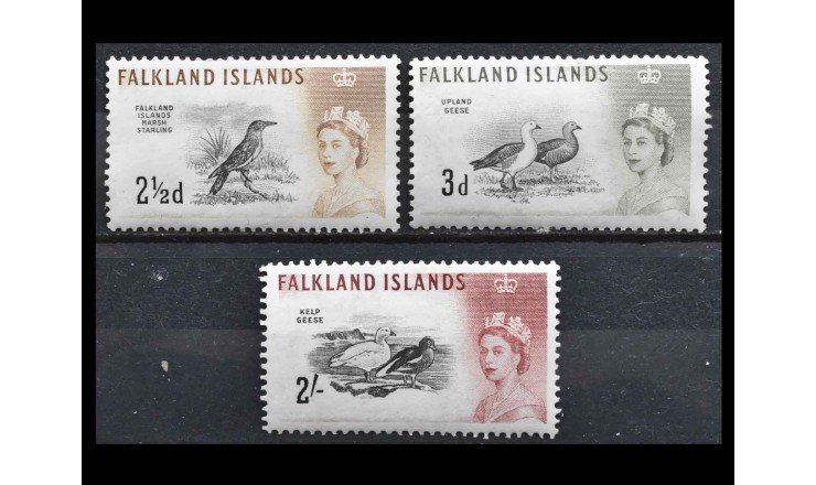 Фолклендские острова 1952 г. "Королева Елизавета II, Пейзажи" 