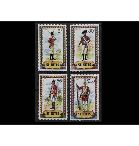 Сент-Китс 1981 г. "Военная форма"