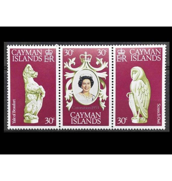 Каймановы острова 1978 г. "25-я годовщина коронации королевы Елизаветы II"