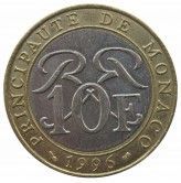 Монако 10 франков 1996 г.