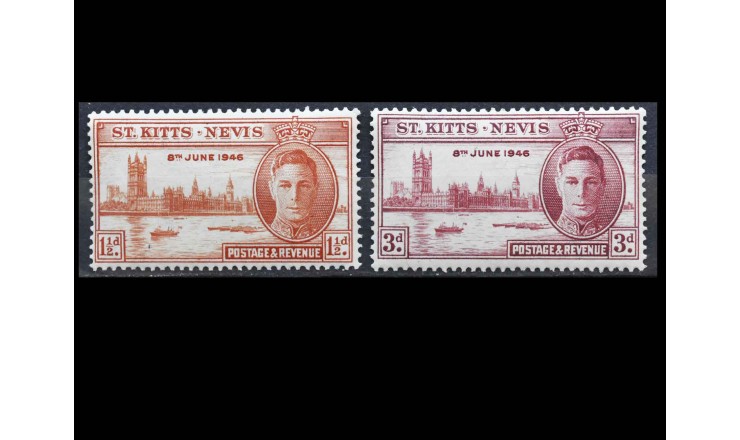 Сент-Китс и Невис 1946 г. "Окончание Второй мировой войны" 