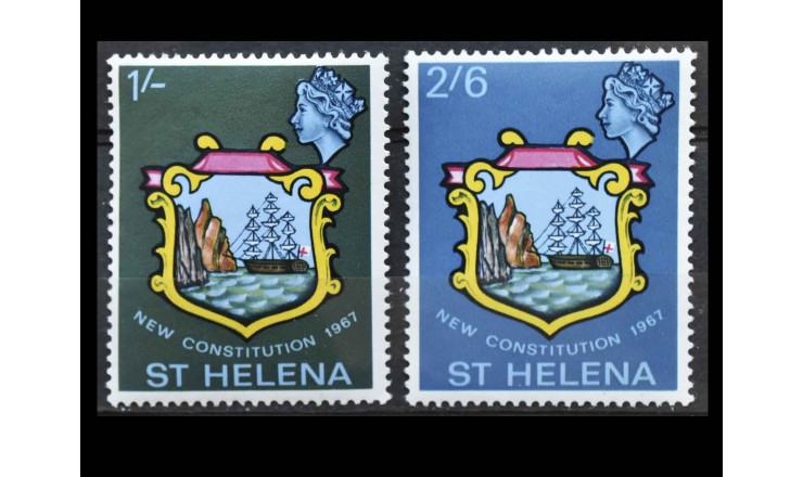Остров Святой Елены 1967 г. "Новая конституция"