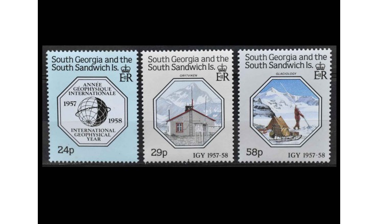Южная Георгия и Сандвичевы О-ва 1987 г. "Год Геофизики"