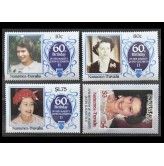 Тувалу (Нанумеа) 1986 г. "60-я годовщина со дня рождения королевы Елизаветы II"