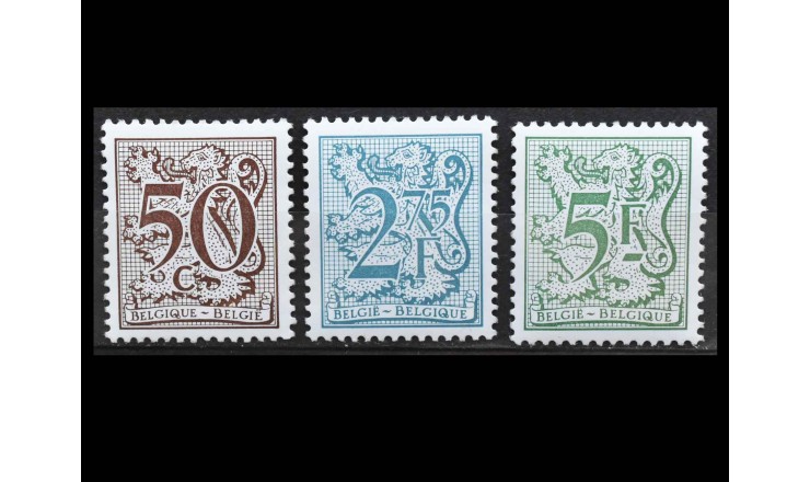 Бельгия 1979 г. "Новый геральдический лев"