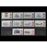 Багамские острова 1967 г. "Местные мотивы, королева Елизавета II" 