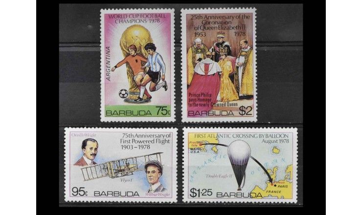 Барбуда 1978 г. "Важные события 1978 г."