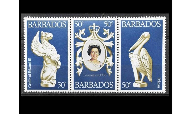 Барбадос 1978 г. "25 лет коронации Королевы Елизаветы II"