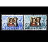 Британские Виргинские острова 1972 г. "Серебряная свадьба английской королевской пары"