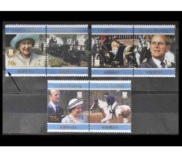 Кирибати 1997 г. "Золотая свадьба королевы Елизаветы II и принца Филиппа"