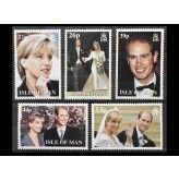 Остров Мэн 1999 г. "Свадьба принца Эдварда и Софи Рис-Джонс"