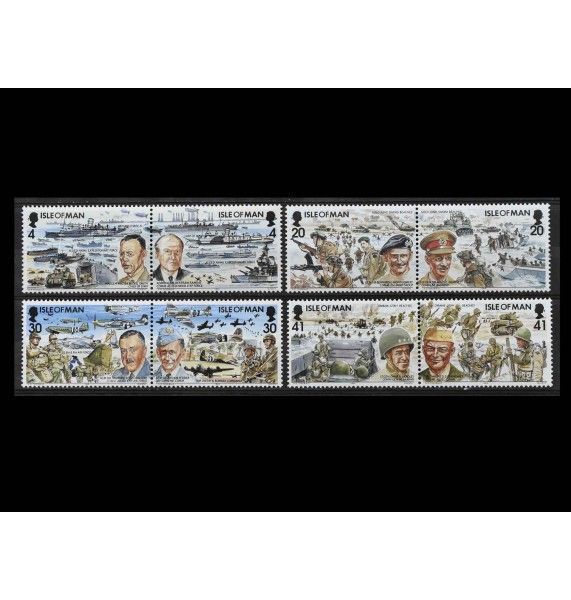 Остров Мэн 1994 г. "50-я годовщина высадки в Нормандии"