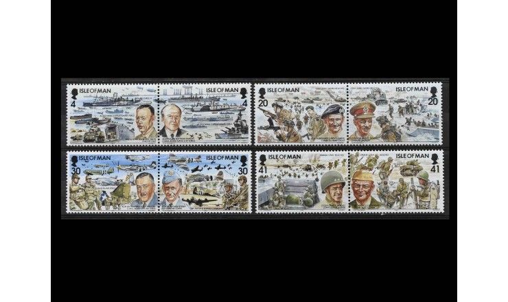 Остров Мэн 1994 г. "50-я годовщина высадки в Нормандии"