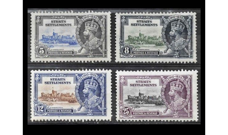 Стрейтс Сетлментс 1935 г. "Серебряный юбилей короля Георга V" Стрейтс Сетлментс 1935 г. "Серебряный юбилей короля Георга V"