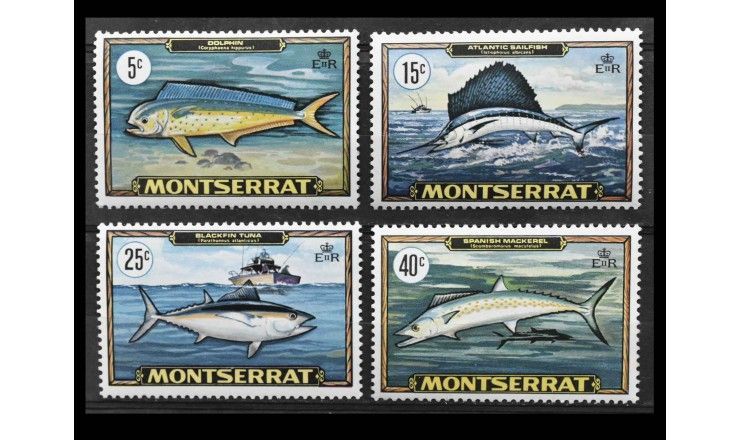 Монтсеррат 1969 г. "Рыбы"