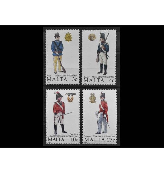 Мальта 1988 г. "Мальтийская униформа"