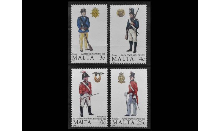 Мальта 1988 г. "Мальтийская униформа"