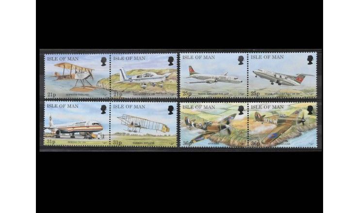 Остров Мэн 1997 г. "Самолеты"