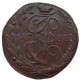 Россия 5 копеек 1788 г. ЕМ
