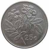 Мальта 25 центов 1986 г.