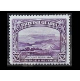 Британская Гвиана 1938 г. "Король Георг VI и местные пейзажи"