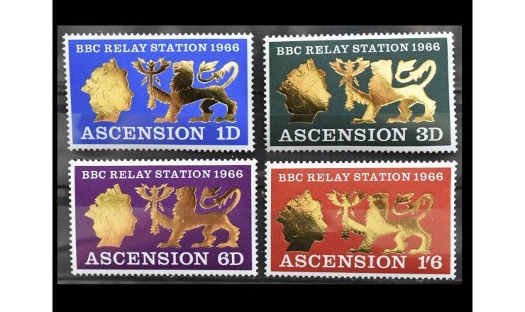 Остров Вознесения 1966 г. "Ввод в эксплуатацию ретрансляционной станции Би-би-си" Остров Вознесения 1966 г. "Ввод в эксплуатацию ретрансляционной станции Би-би-си"