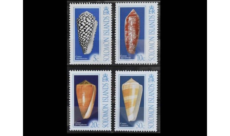Соломоновы Острова 2006 г. "Морские раковины"