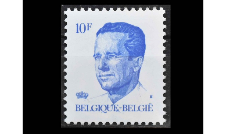 Бельгия 1982 г. "Король Бодуэн, тип "Вельге"