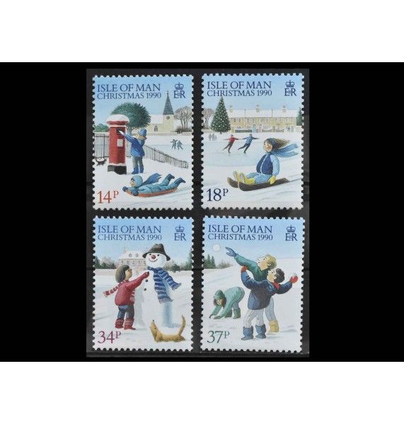 Остров Мэн 1990 г. "Рождество" Остров Мэн 1990 г. "Рождество"