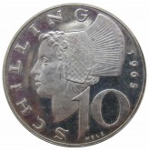 Австрия 10 шиллингов 1965 г.