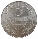 Австрия 5 шиллингов 1965 г.