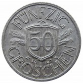 Австрия 50 грошей 1947 г.