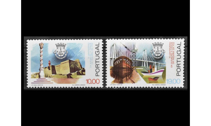 Португалия 1982 г. "100 лет городу Фигейра-да-Фош"