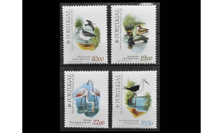 Португалия 1982 г. "Природный заповедник в устье реки Тахо"