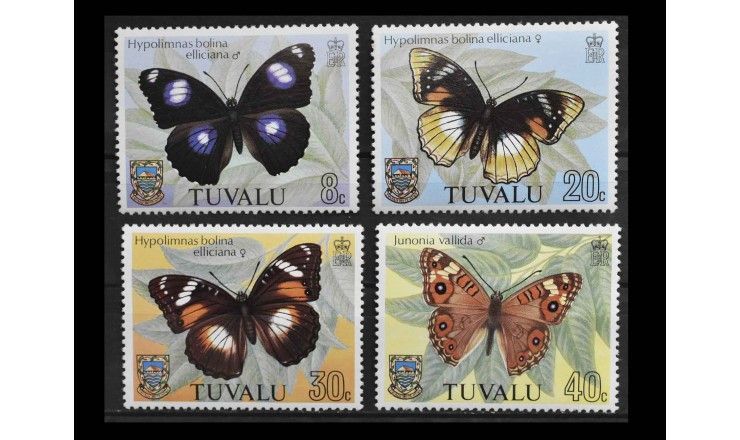 Тувалу 1981 г. "Бабочки"