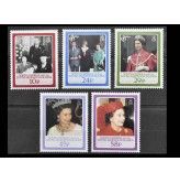 Южная Георгия и Сандвичевы О-ва 1986 г. "60-летие со дня рождения королевы Елизаветы II"