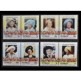 Тувалу 1985 г. "85-й день рождения королевы-матери"