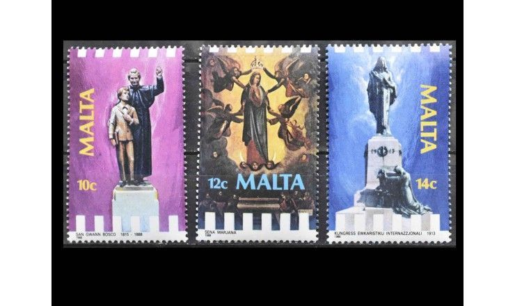 Мальта 1988 г. "Религиозные годовщины"