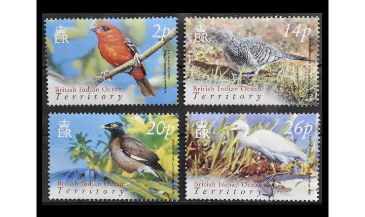 Британские территории в Индийском океане 2004 г. "Птицы"