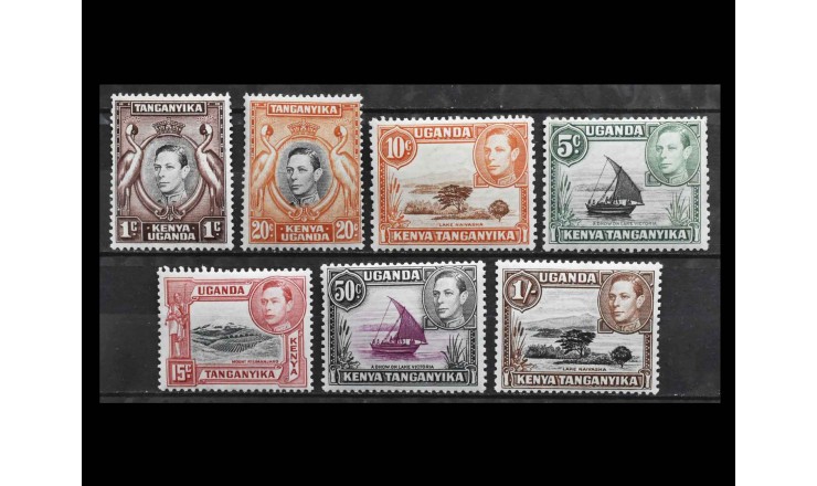 Кения, Уганда, Танганьика 1938 г. "Король Георг VI" 
