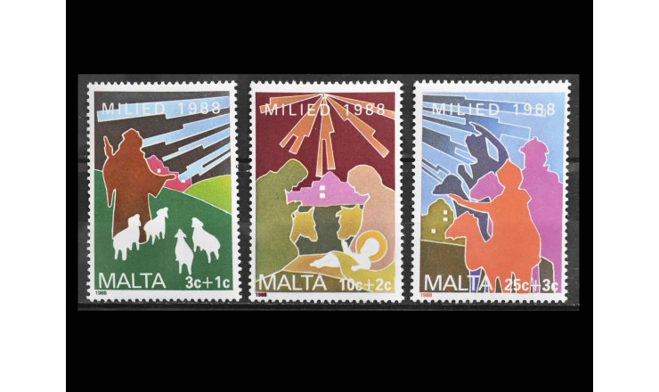 Мальта 1988 г. "Рождество"