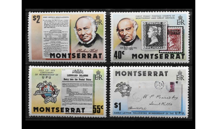 Монтсеррат 1979 г. "Почтовые юбилеи"