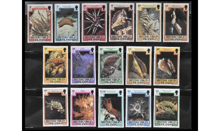 Британские Виргинские острова 1979 г. "Морская фауна"