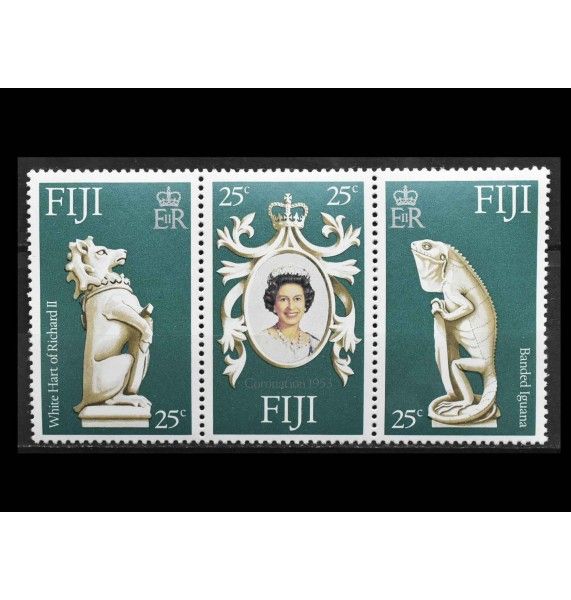 Фиджи 1978 г. "25 лет коронации Королевы Елизаветы I"