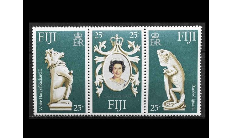 Фиджи 1978 г. "25 лет коронации Королевы Елизаветы I"